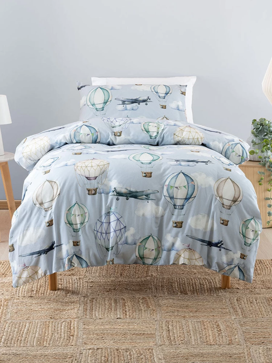 Linenhouse Single Duvet Cover Set "Fly With Me" - Premium Bedding Collection
