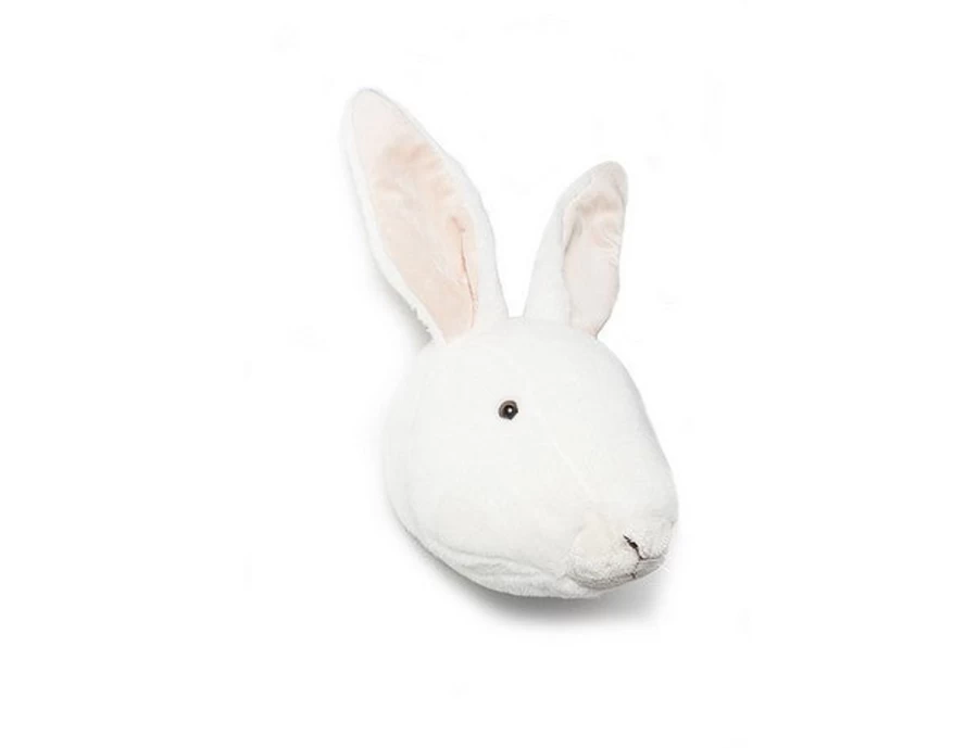 "Wild & Soft Rabbit Wall Trophy – Handcrafted Decorative Plaque for Home Decor"