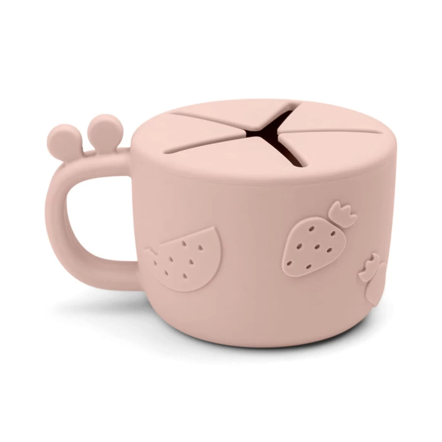 Done by Deer Peekaboo Snack Cup - Reusable & Spill-Proof Baby Snack Container by Raffi