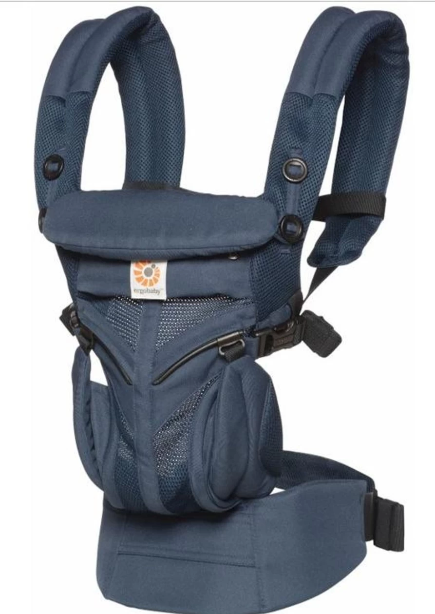 ErgoBaby Omni 360 All-Position Ergonomic Baby Carrier – Comfortable & Adjustable Infant Carrier for Hands-Free Parenting