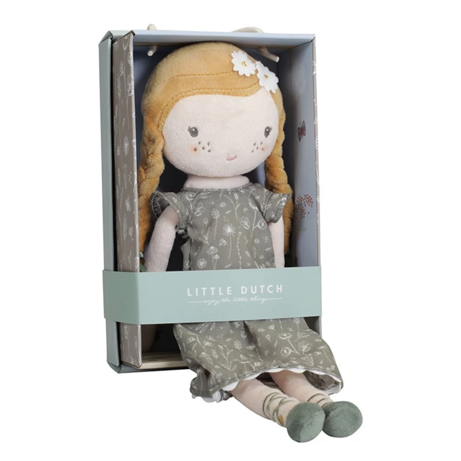 Little Dutch Julia Cuddle Doll 35cm Soft Plush Toy for Kids