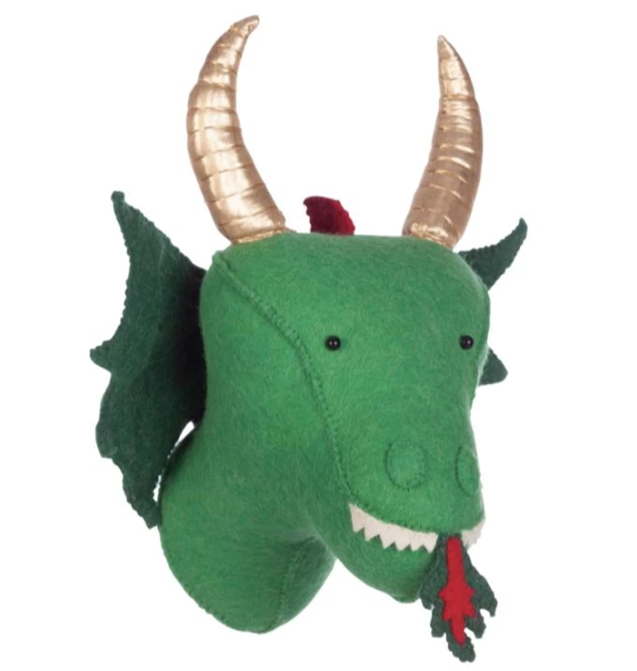 Kids Depot Zoo Animal Wall Decor - Playful Wildlife Themed Trophy for Children's Room