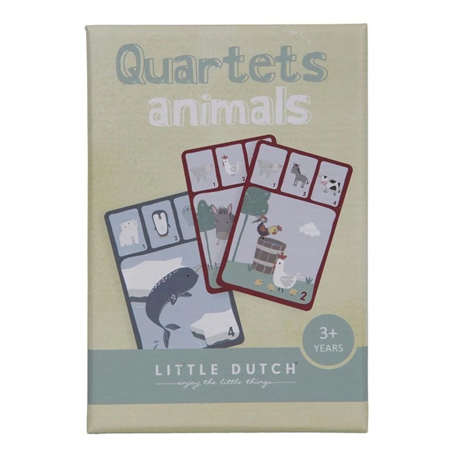 Little Dutch Quartet Card Game - Fun Family Card Game for Kids by Little Dutch