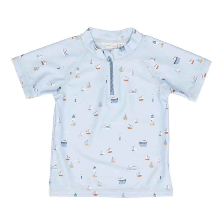 Little Dutch Child's Sailors Bay Swim T-Shirt Size 62/68 - Boys/Girls Summer Beachwear