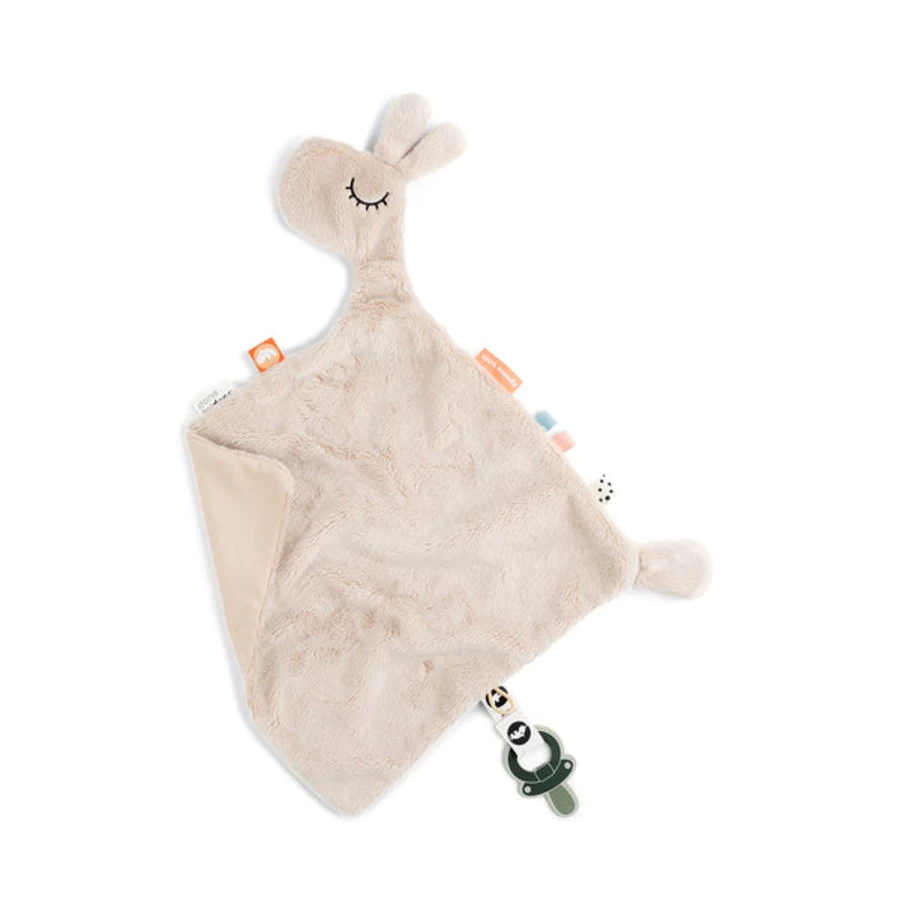 Done by Deer Lalee Comfort Blanket in Sand Color – Soft & Cozy Baby Blanket