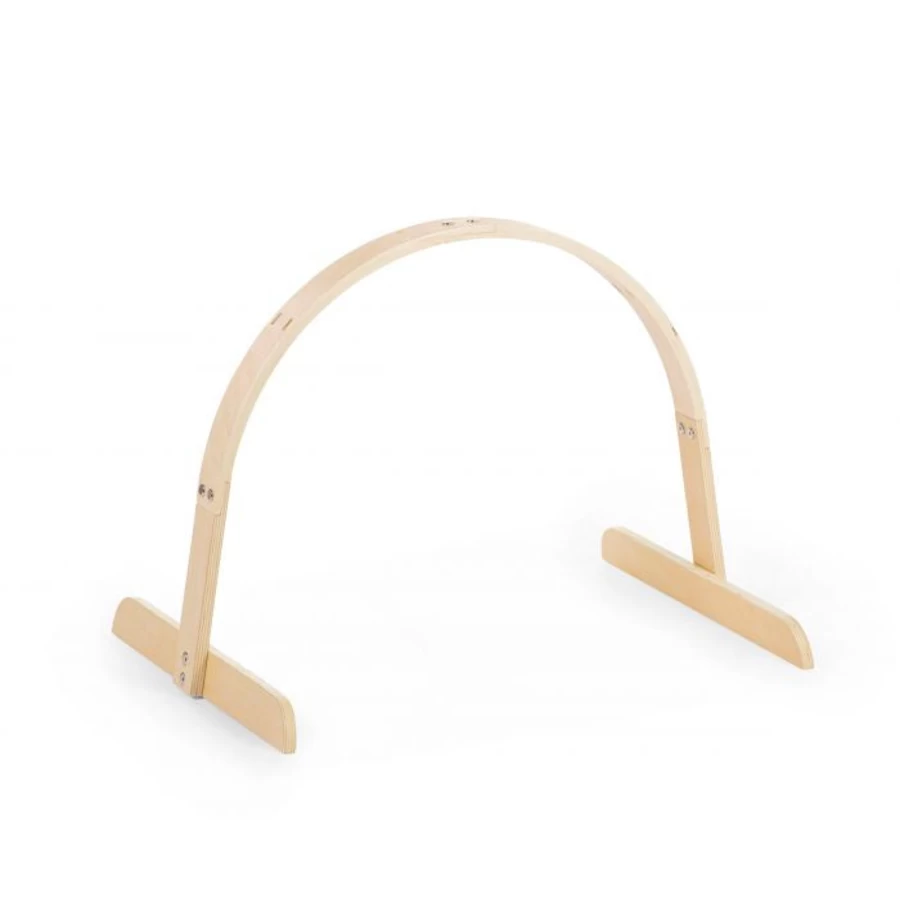 Childhome Natural Wooden Baby Gym - Universal Round Play Gym for Infants