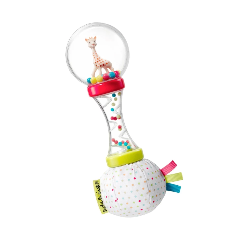 Sophie La Giraffe Soft Maracas - Baby Rattles for Sensory Play & Early Development