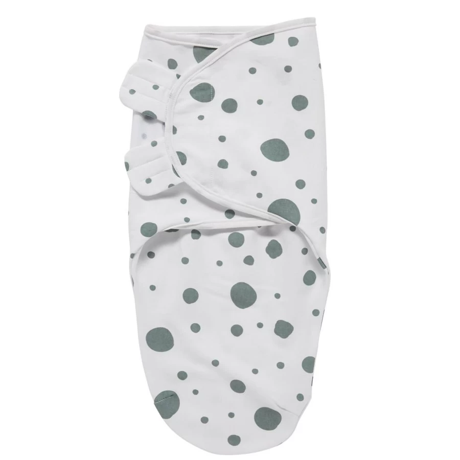 Meyco Baby Swaddle Wrap for Newborns 0-3 Months - Soft Breathable Cotton Sleep Sack for Infants