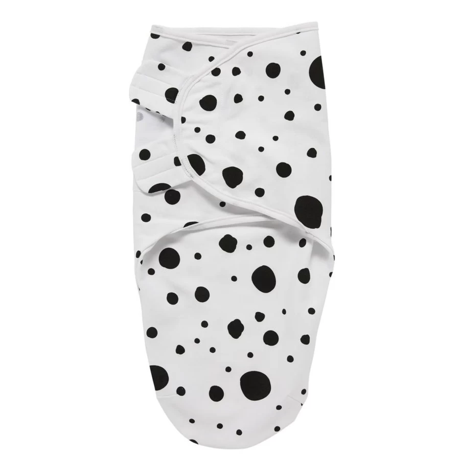 Meyco Baby Swaddle Wrap for Newborns 0-3 Months - Soft Breathable Cotton Sleep Sack for Infants