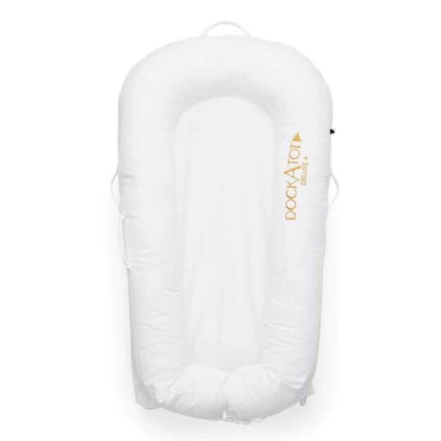 Dockatot Deluxe+ Dock Baby Lounger and Comfort Station for Safe Sleep and Play