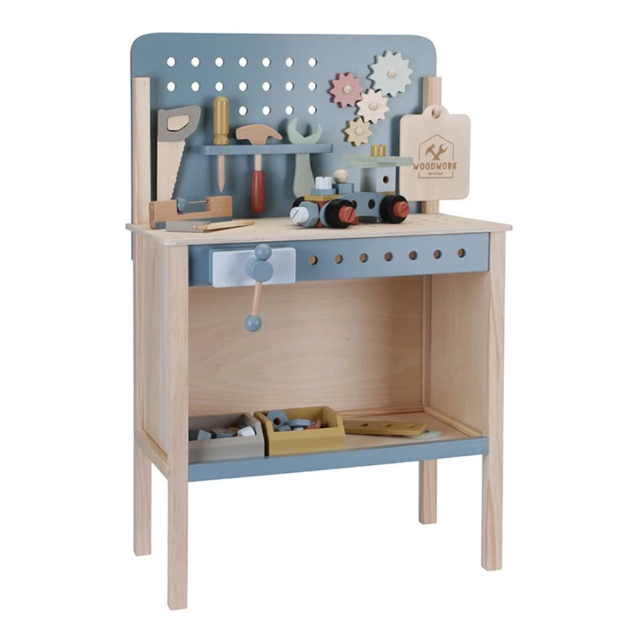 Little Dutch Workbench FSC Certified Wooden Kids Activity Table