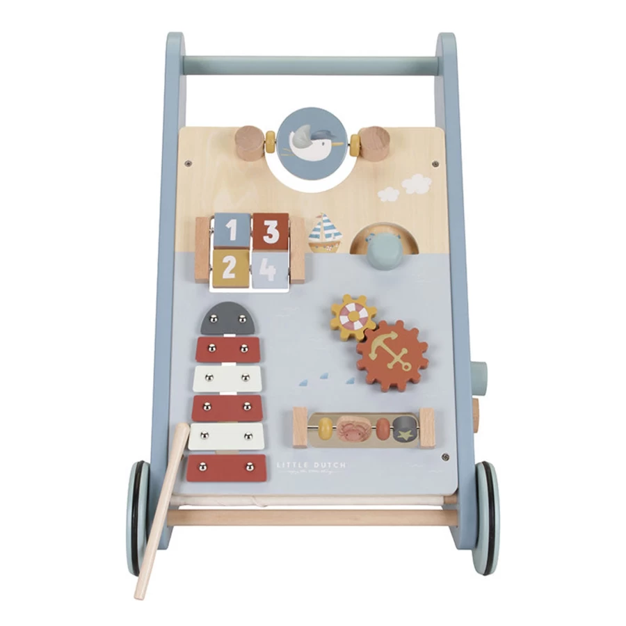 Little Dutch Baby Walker - Sailors Bay Design for Toddlers