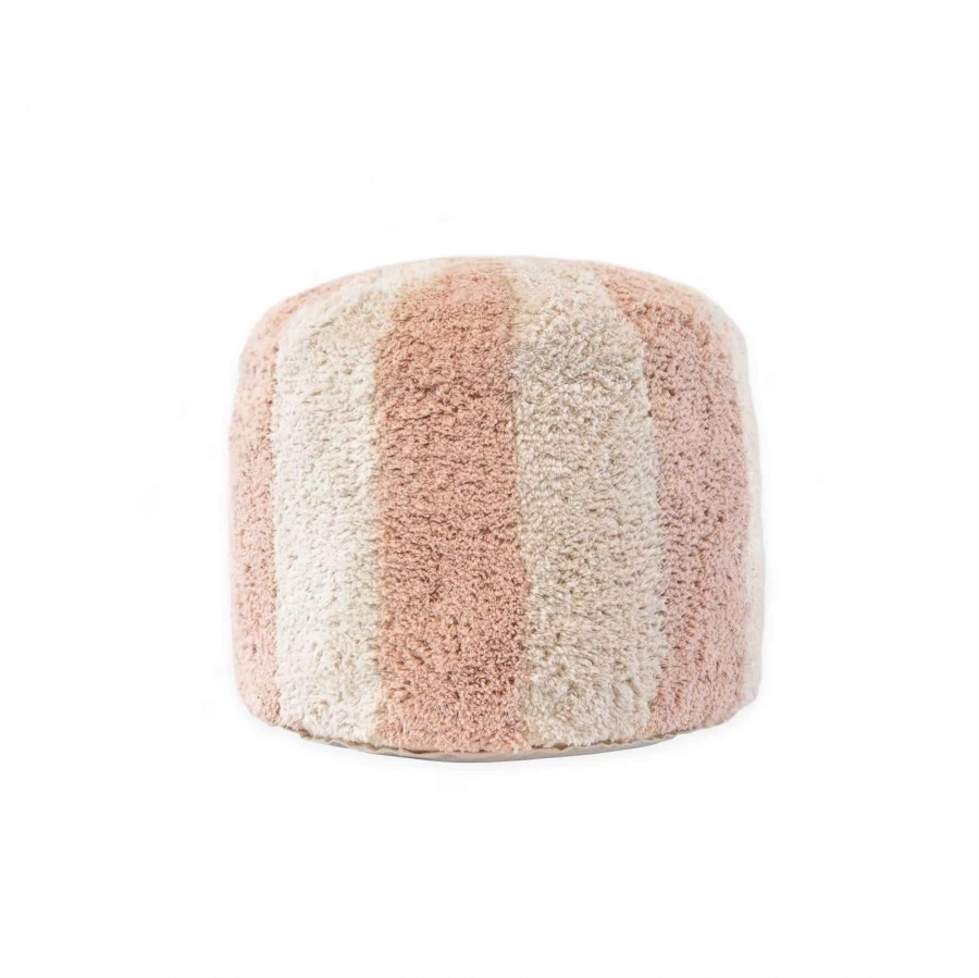 Kids Depot Circus Pouf for Children, 45x39cm, Soft Seating Ottoman, Playroom Decor