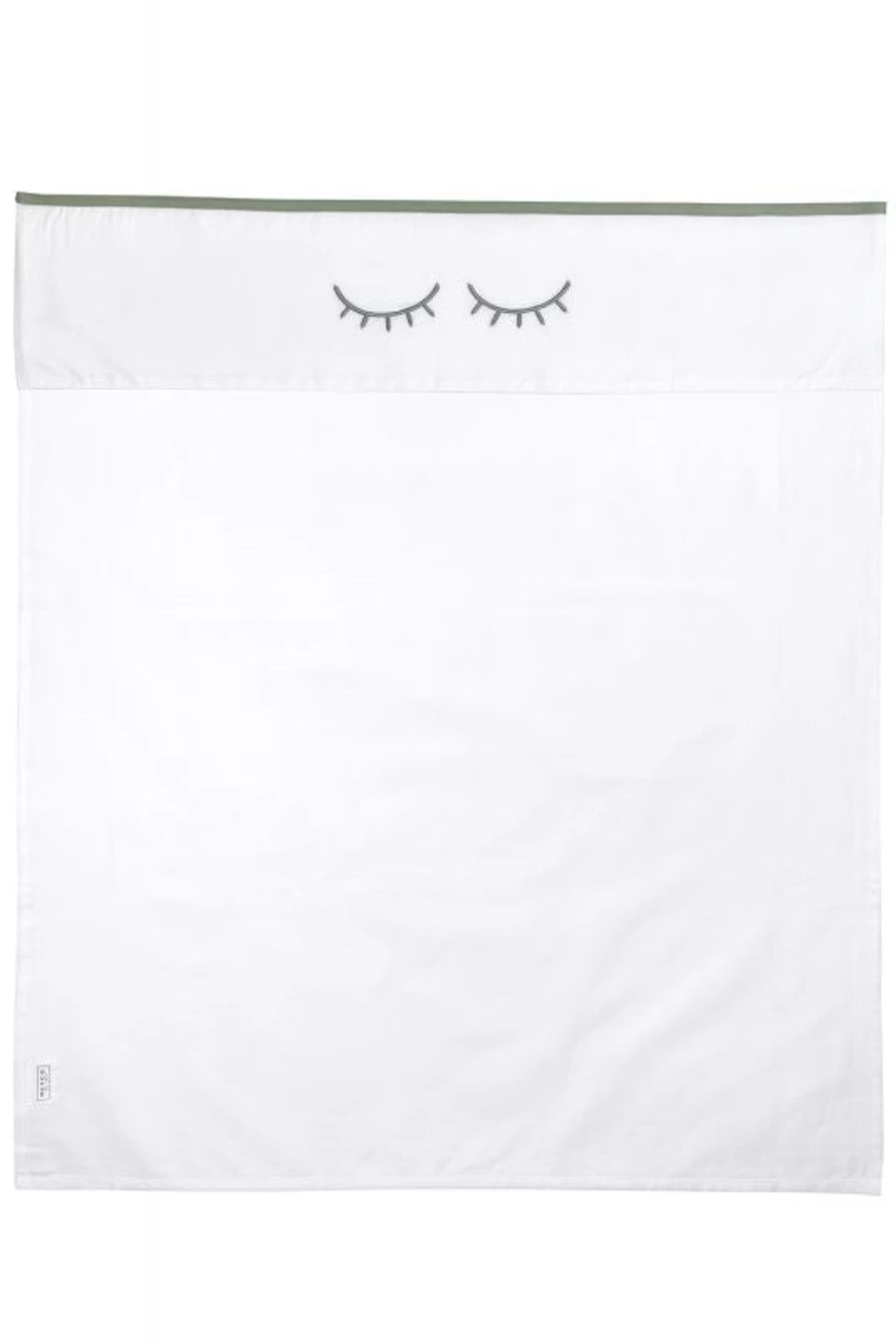 Meyco Flat Sheet 100% Cotton 150x100cm Premium Bed Linen Single Size White