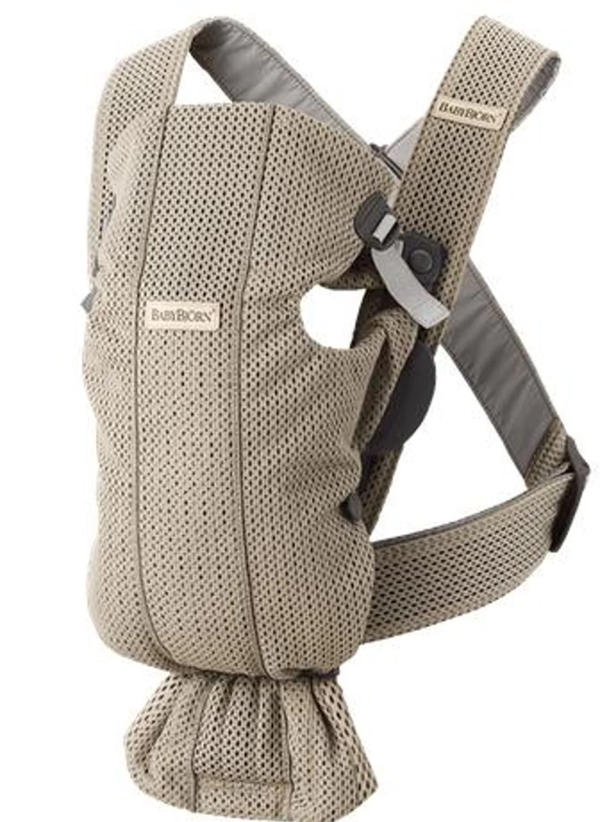 BabyBjörn Baby Carrier Mini 3D Mesh - Ergonomic, Lightweight & Breathable Infant Carrier for Newborns