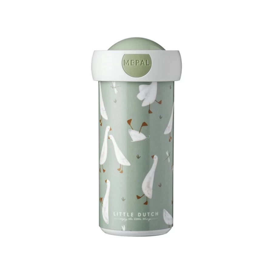 Little Dutch 300ml Kids Drink Bottle for School & Campus - BPA Free, Leak Proof