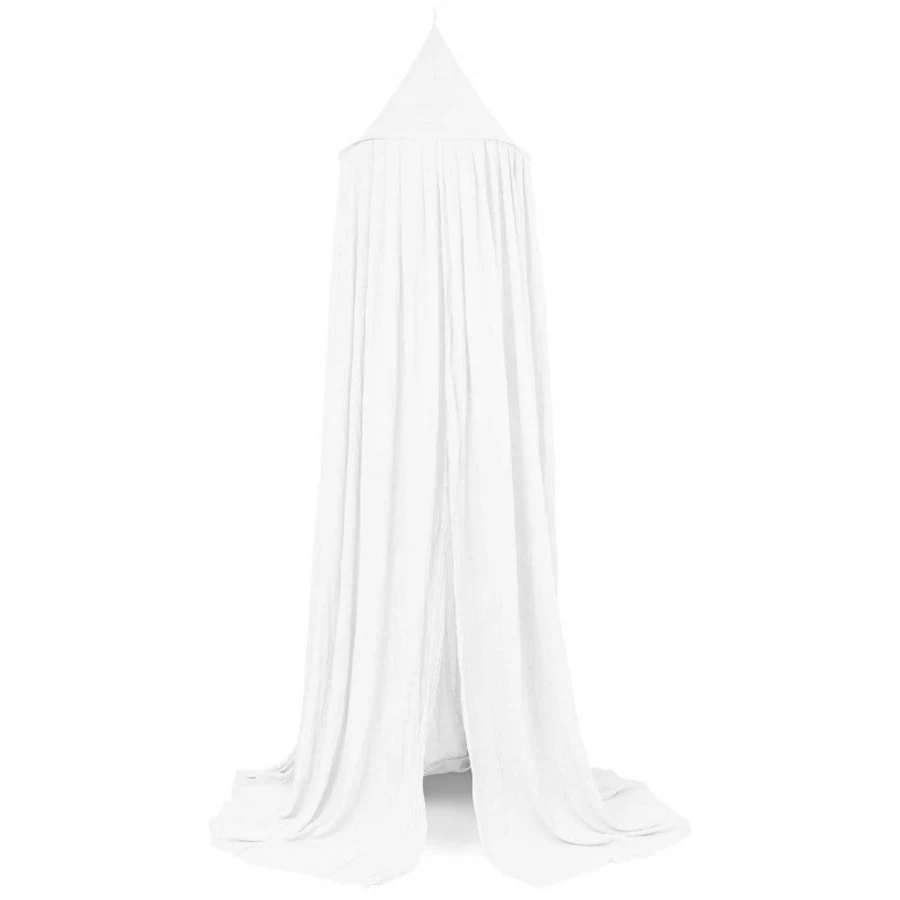 Jollein Vintage 245cm Hanging Canopy - Elegant Bohemian Bed Canopy for Bedroom Decor