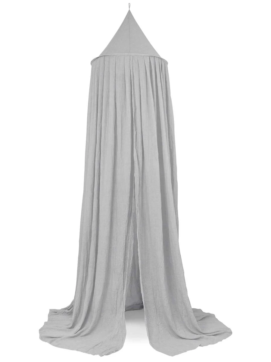 Jollein Vintage 245cm Hanging Canopy - Elegant Bohemian Bed Canopy for Bedroom Decor